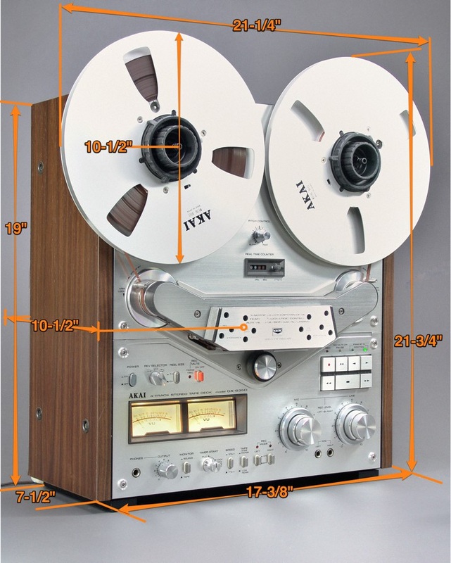 Akai GX-635D 4-Track Stereo Tape Deck