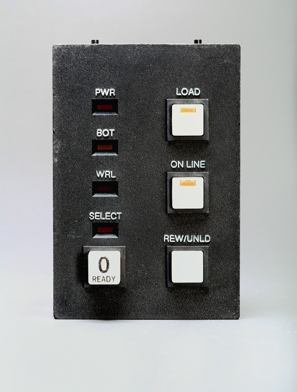 DIGITAL EQUIPMENT CORPORATION DEC Magtape Magnetic Tape Drive Control Panel