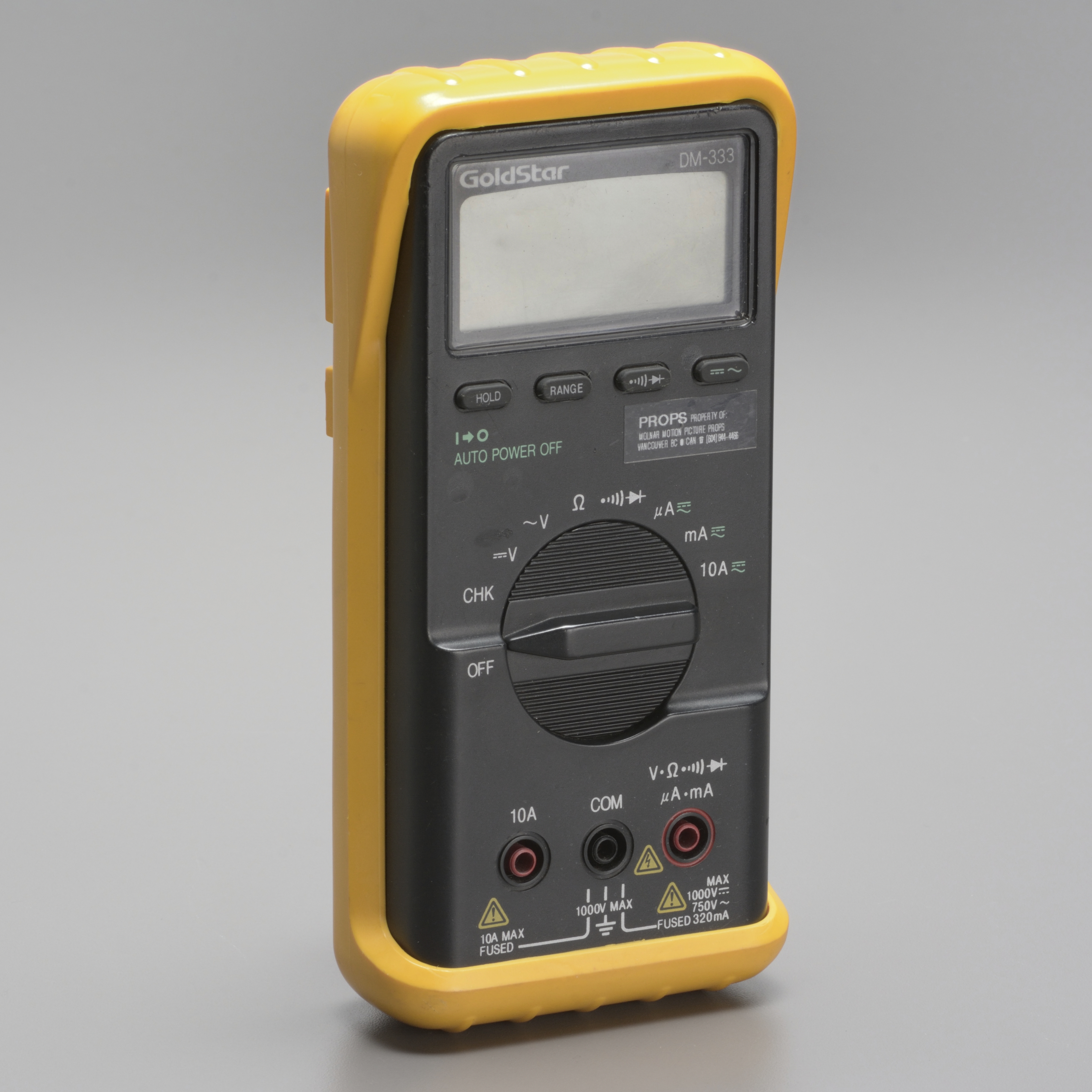 GOLDSTAR DM-333 Multimeter (AKA: LG Precision or EZ Digital)