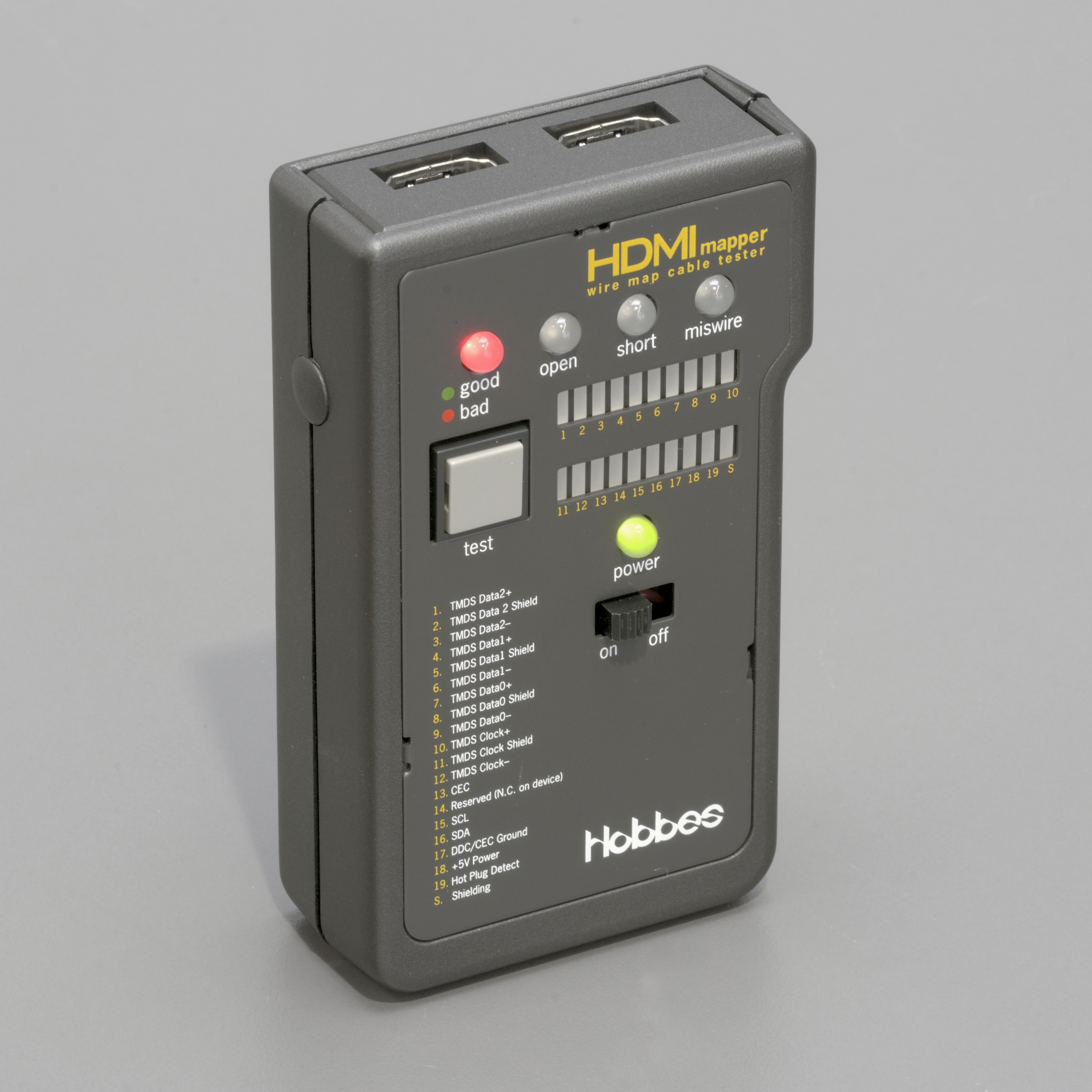HOBBES HDMI Mapper E-852 (wire map cable tester)