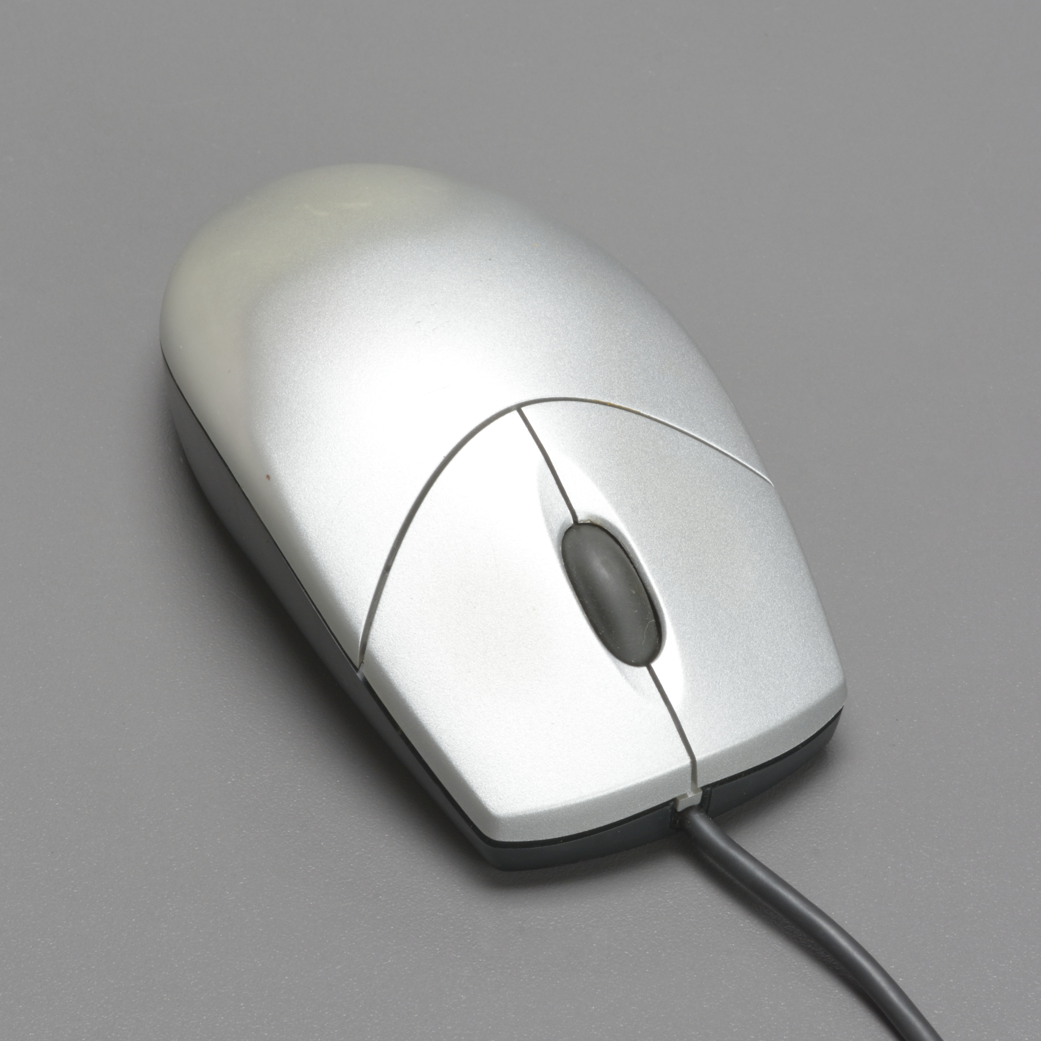 LOGITECH Silver Wheel Mouse M-UR89