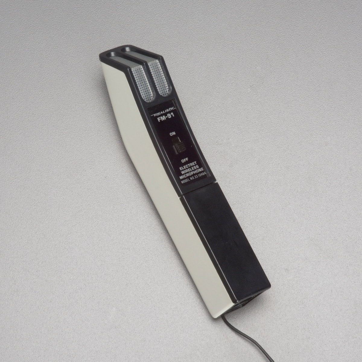 REALISTIC Apollo FM-91 Wireless Microphone CAT. NO. 33-1048A