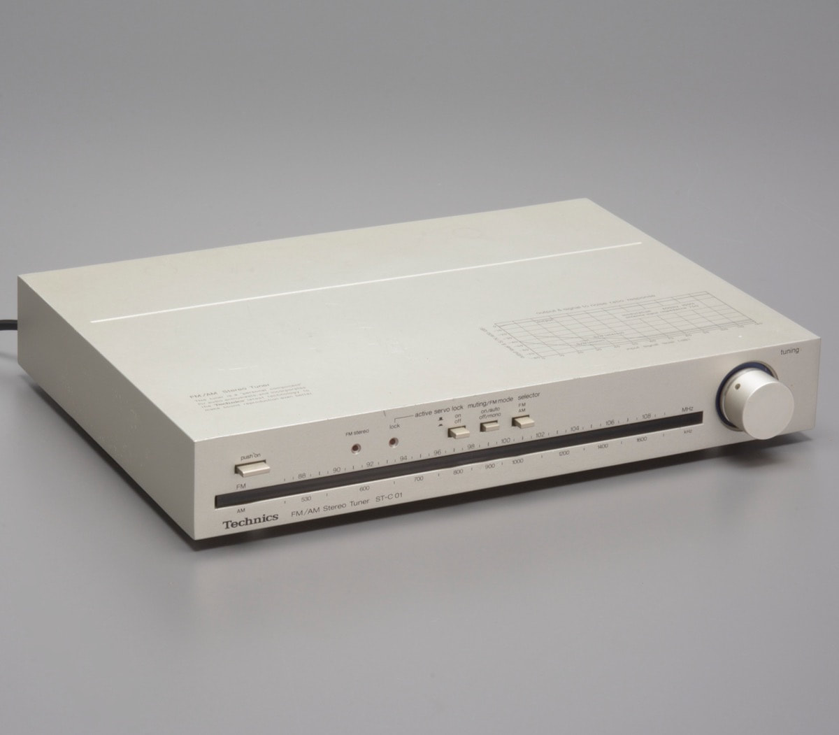TECHNICS FM/AM Stereo Tuner ST-C 01
