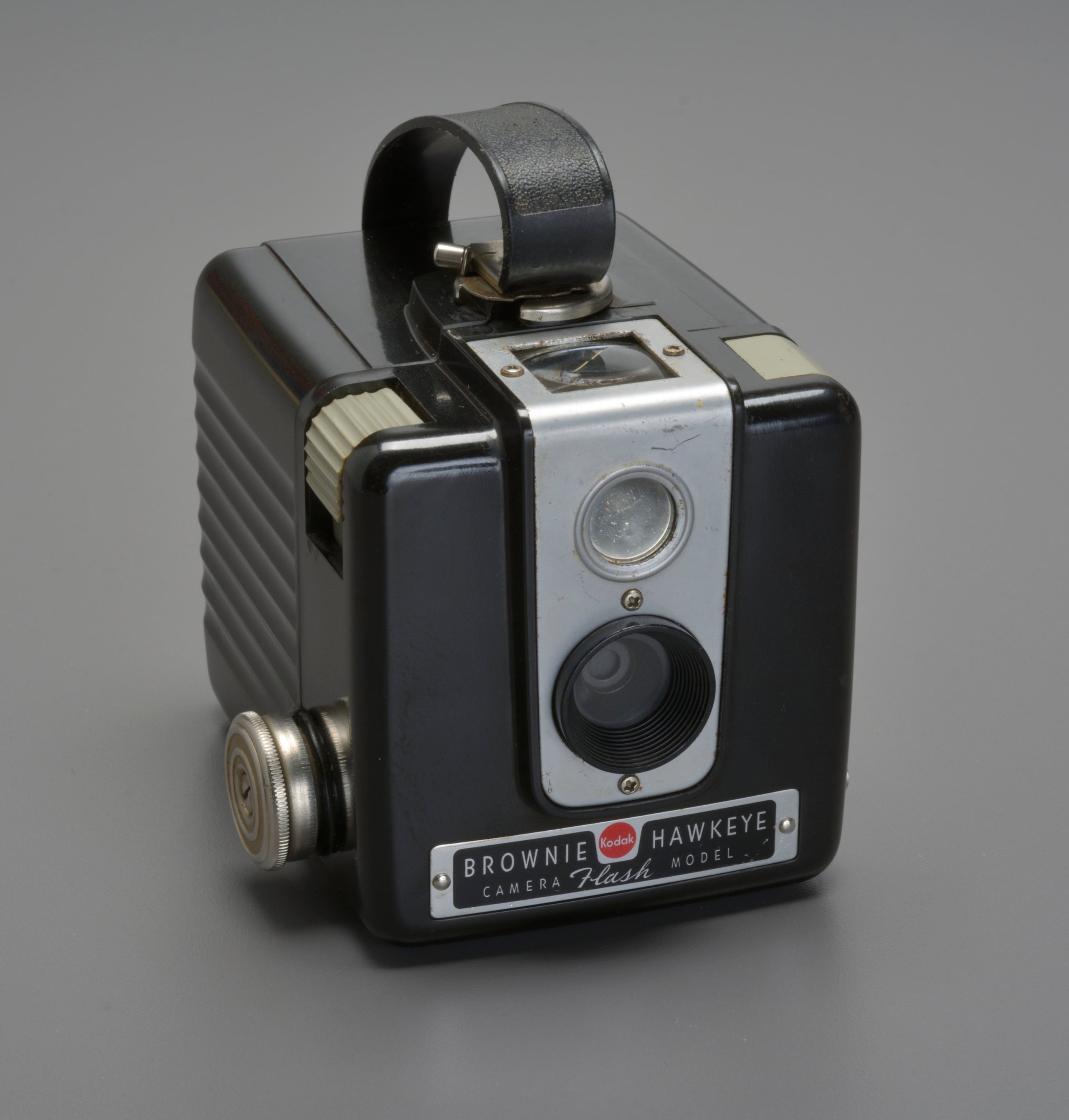 KODAK Brownie Hawkeye Camera Flash Model (Metal Film Advance Knob)
