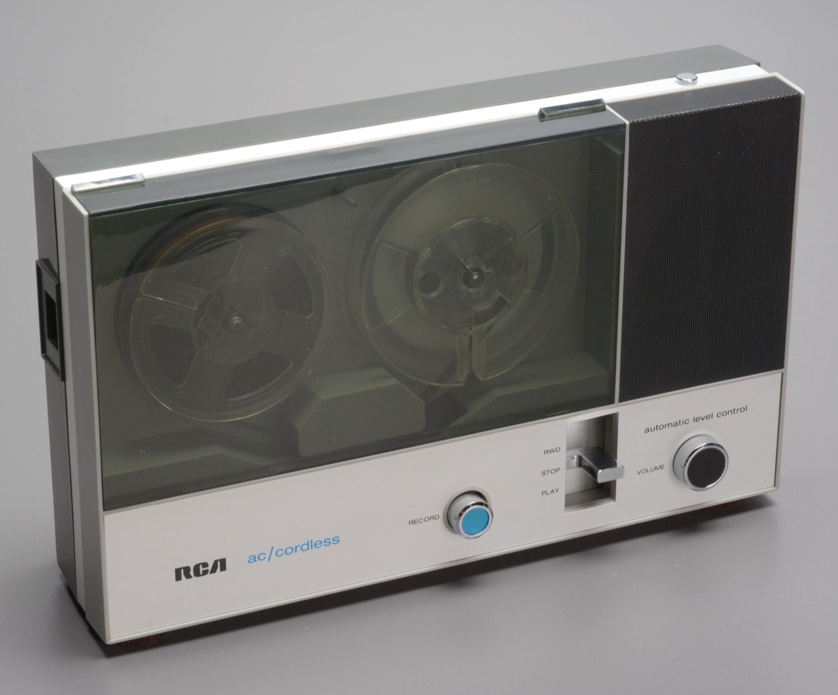 RCA Model ZS510J Portable Reel-to-Reel Audio Tape Recorder (Monophonic)