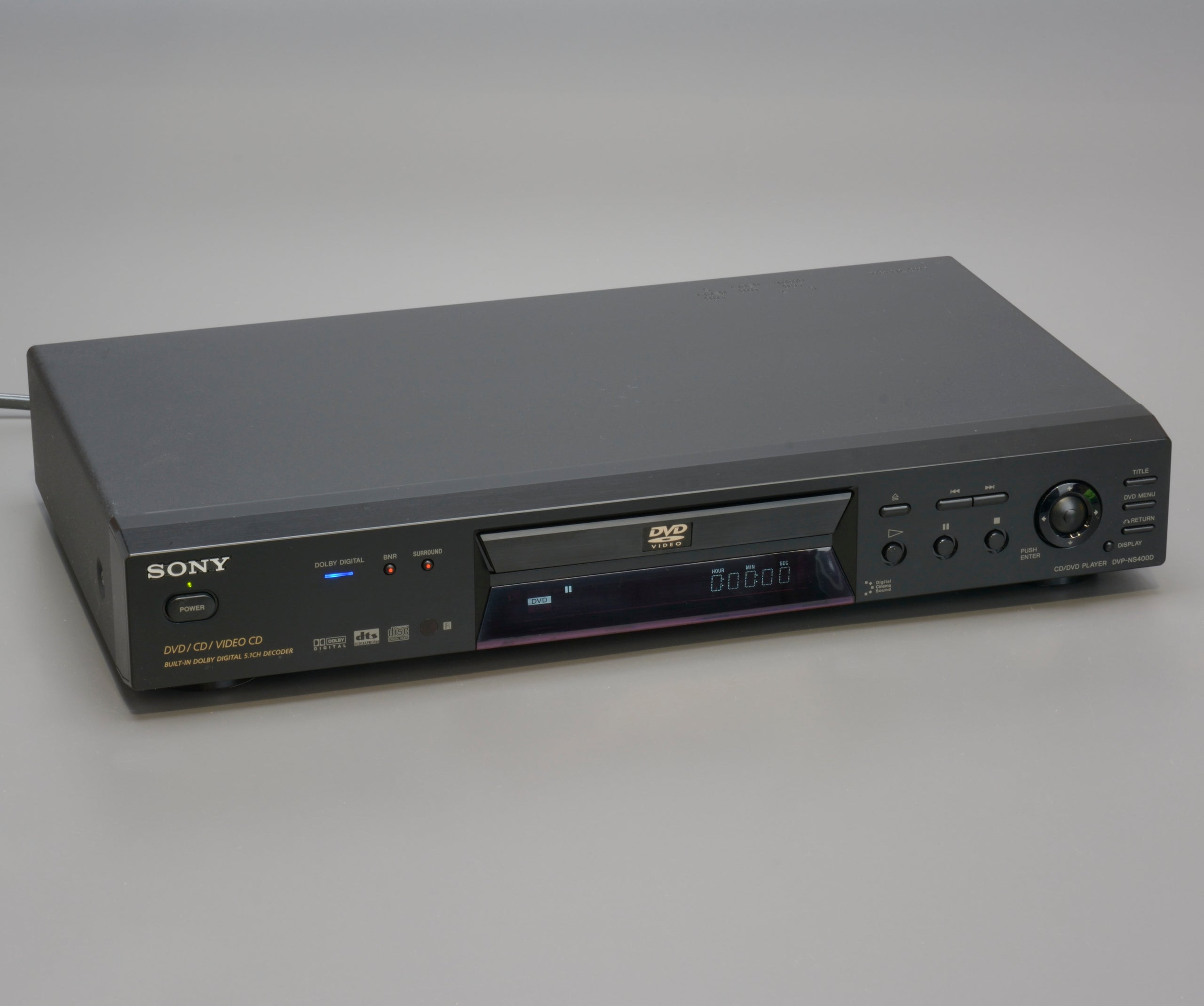 SONY CD/DVD Player Model DVP-NS400D