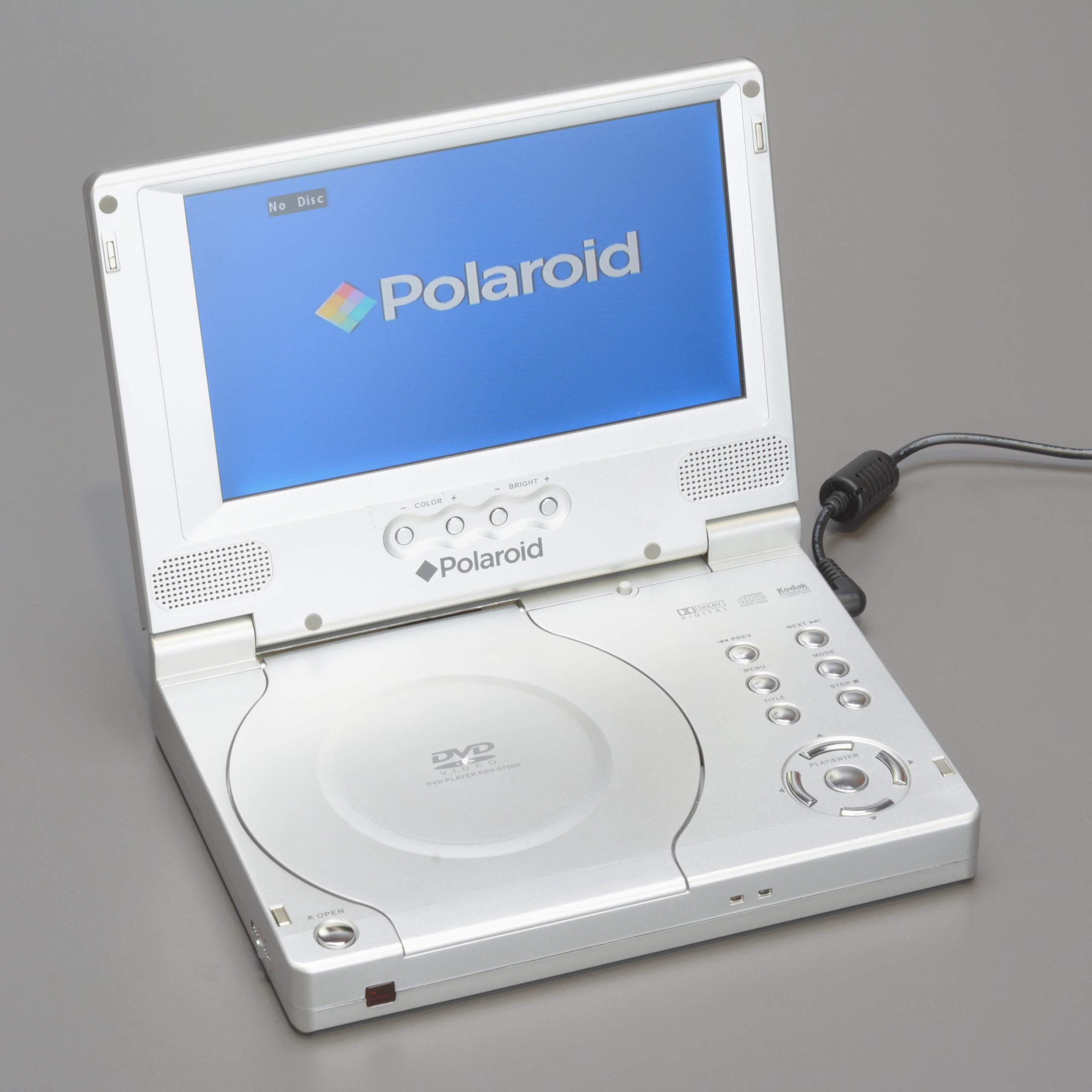 POLAROID Portable DVD Player Model PDV-0700