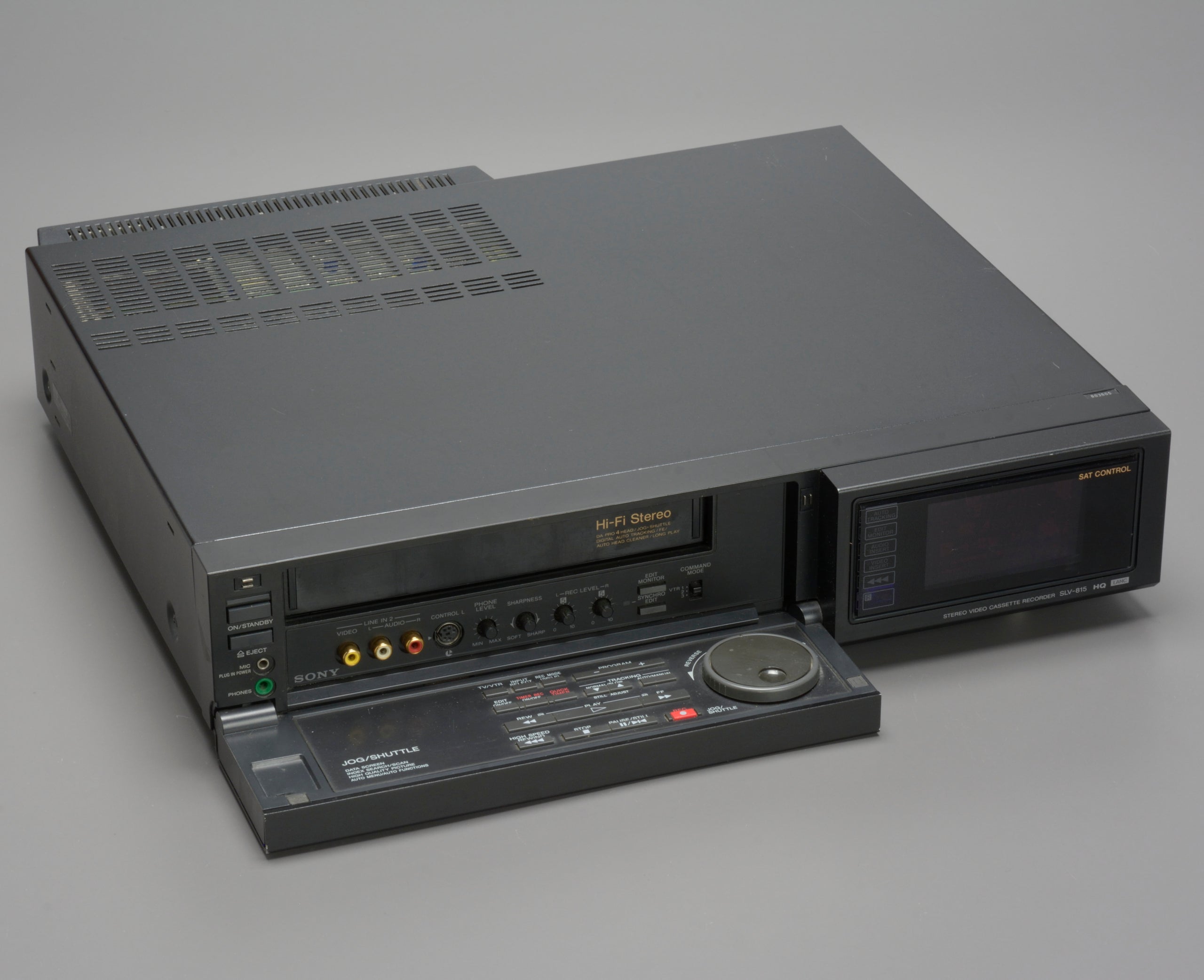 SONY Stereo VHS Video Cassette Recorder Model SLV-815UB (UK Model)