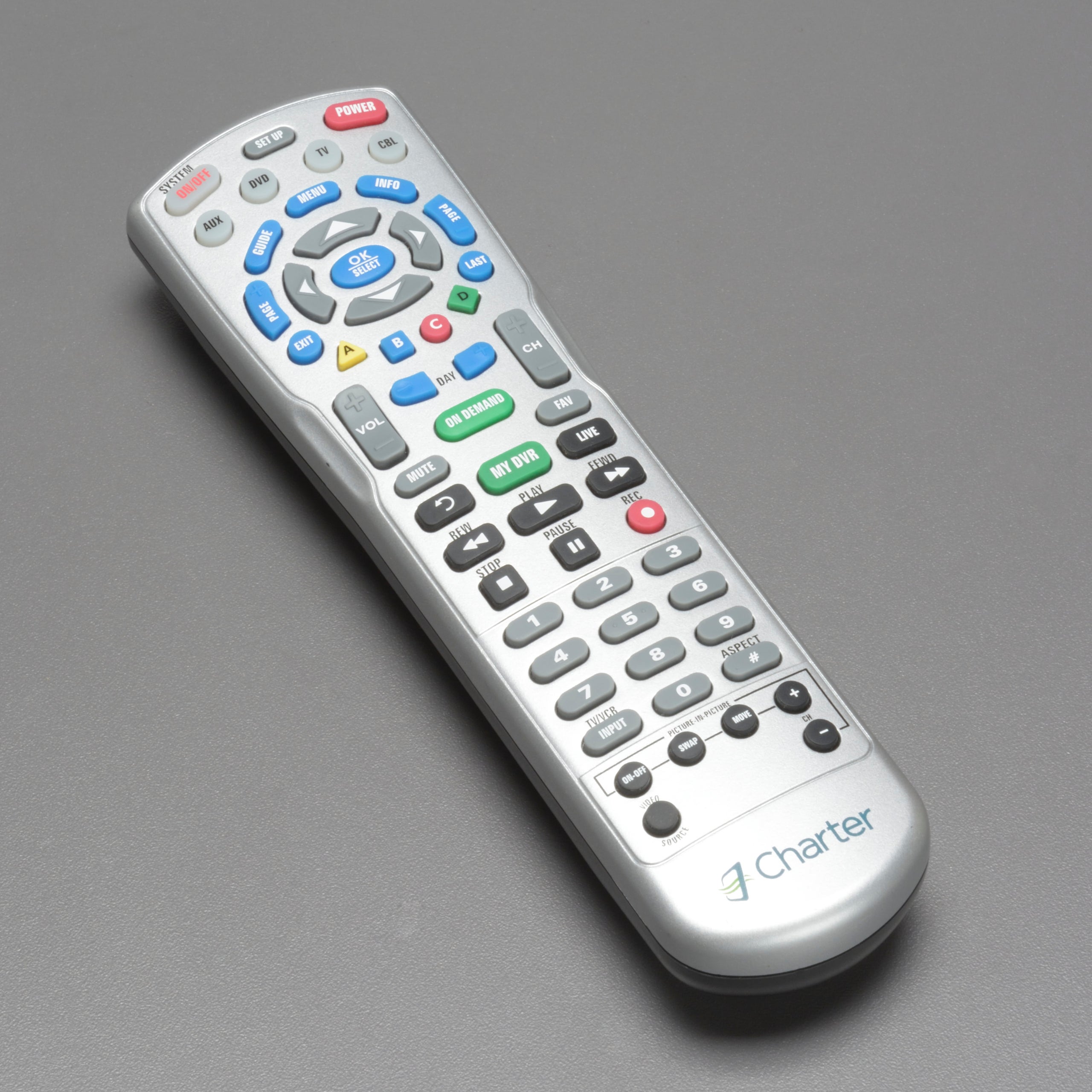 CHARTER 1060BC3-0780-001-R 4 Device Universal Remote Control