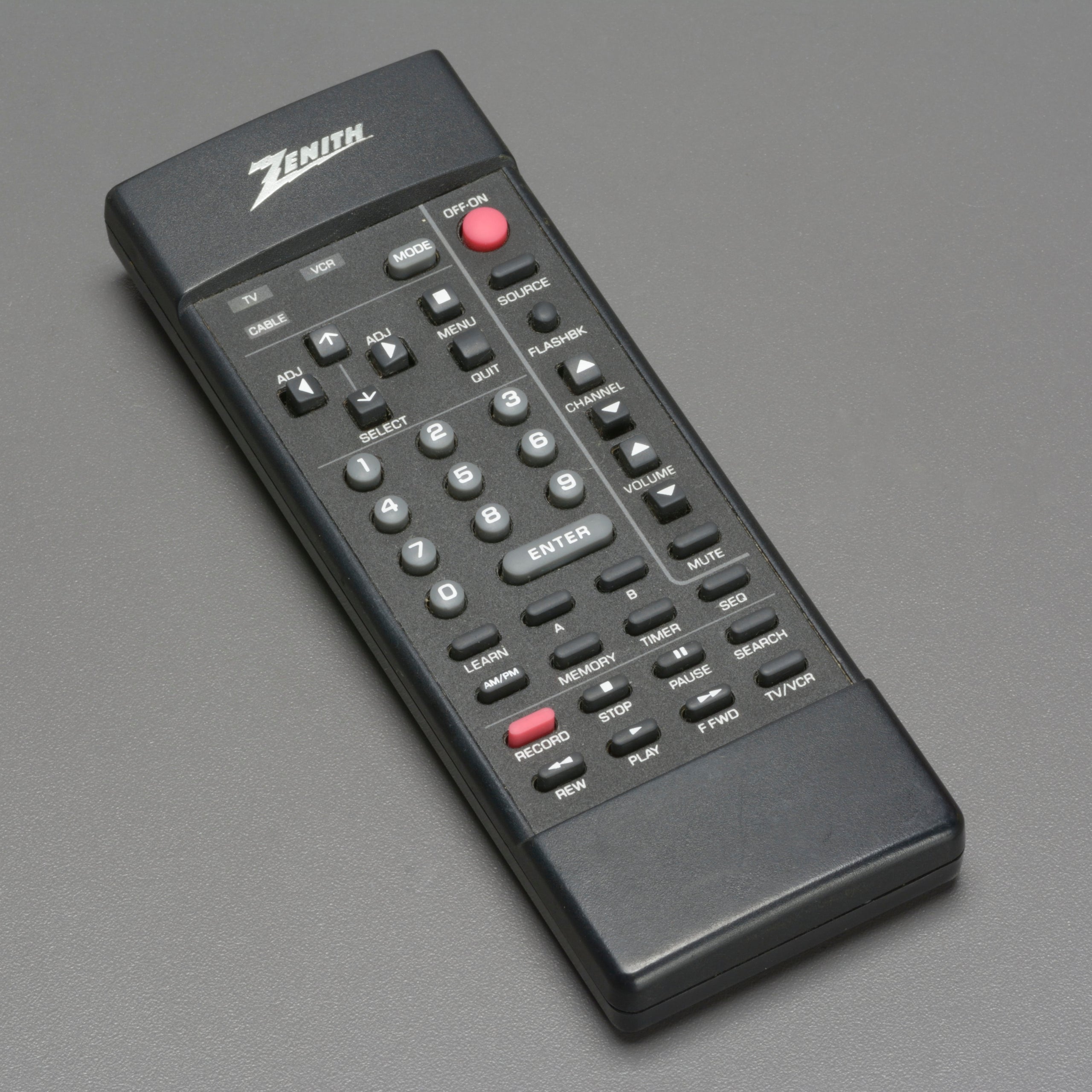 ZENITH MBC 400P Remote Control (Universal Remote Control)