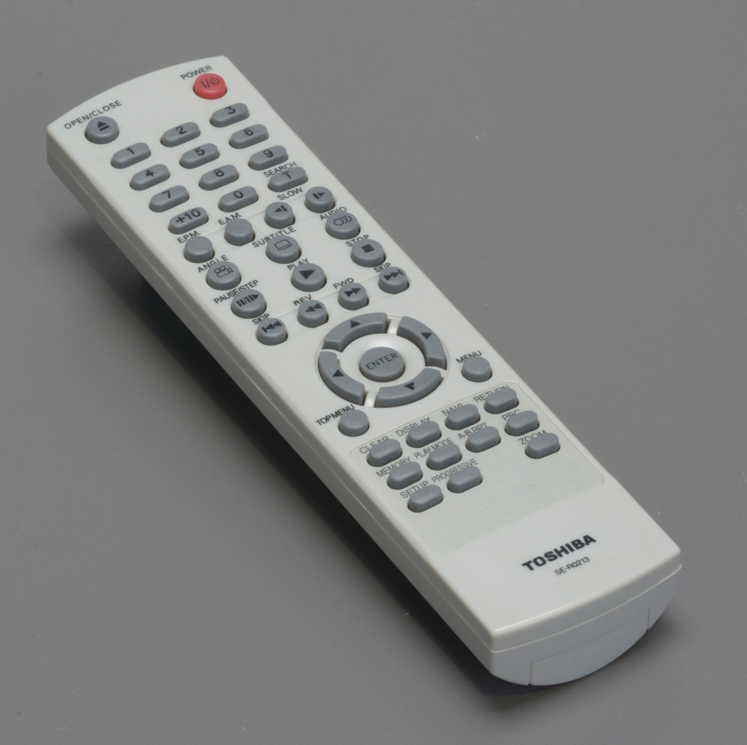 TOSHIBA DVD Remote Control SE-RO213