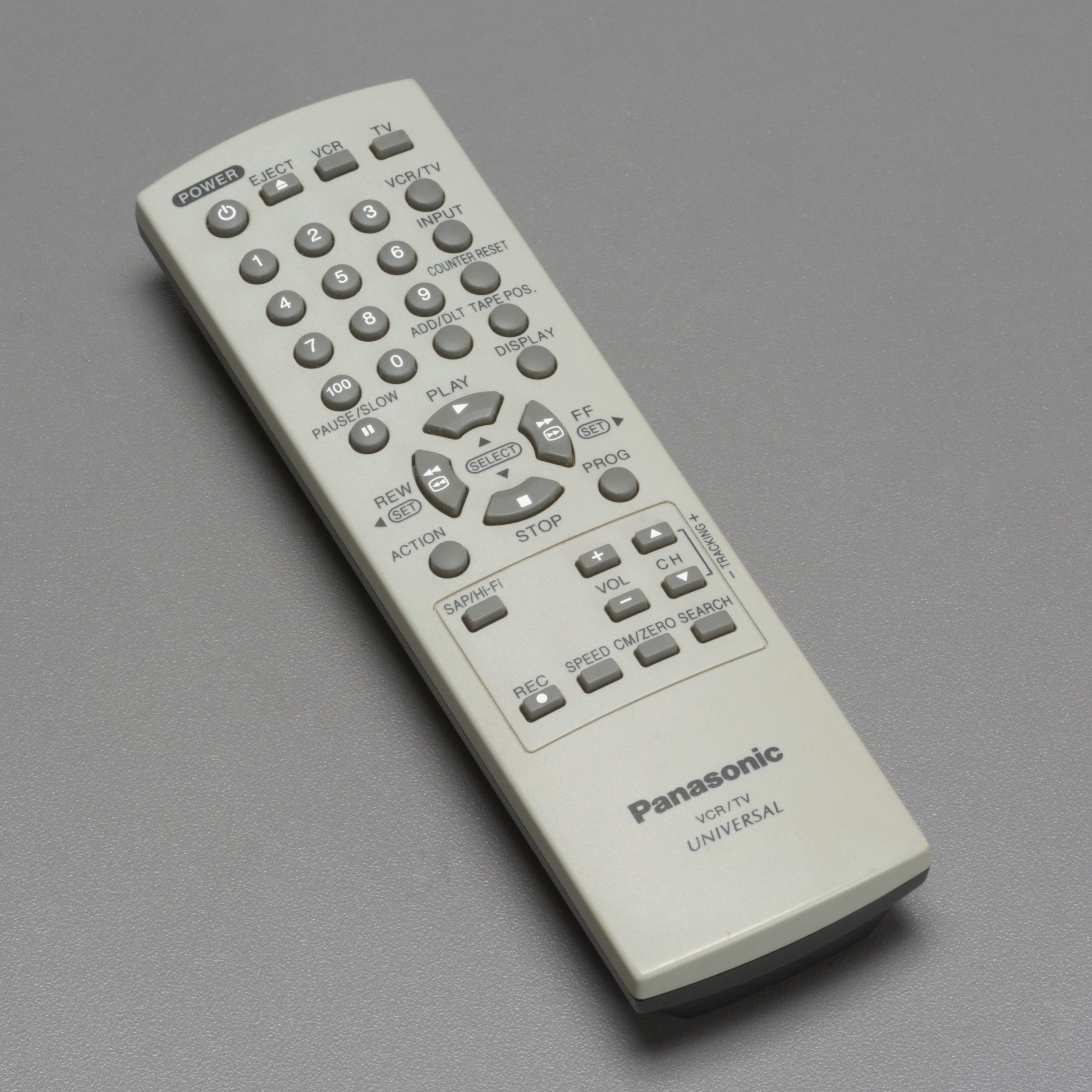 PANASONIC VCR/TV Universal Remote Control EUR7723KA0