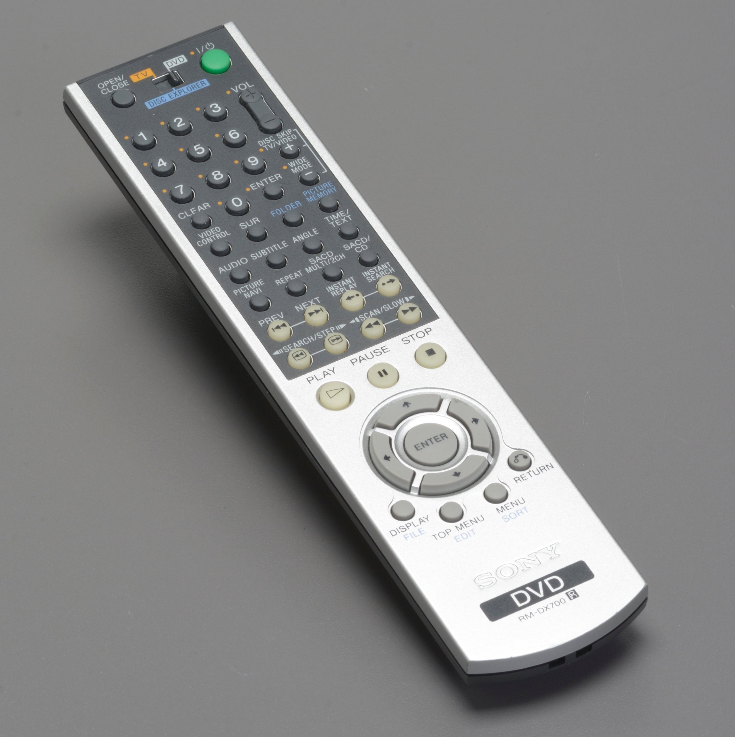 SONY DVD Remote Control RM-DX700