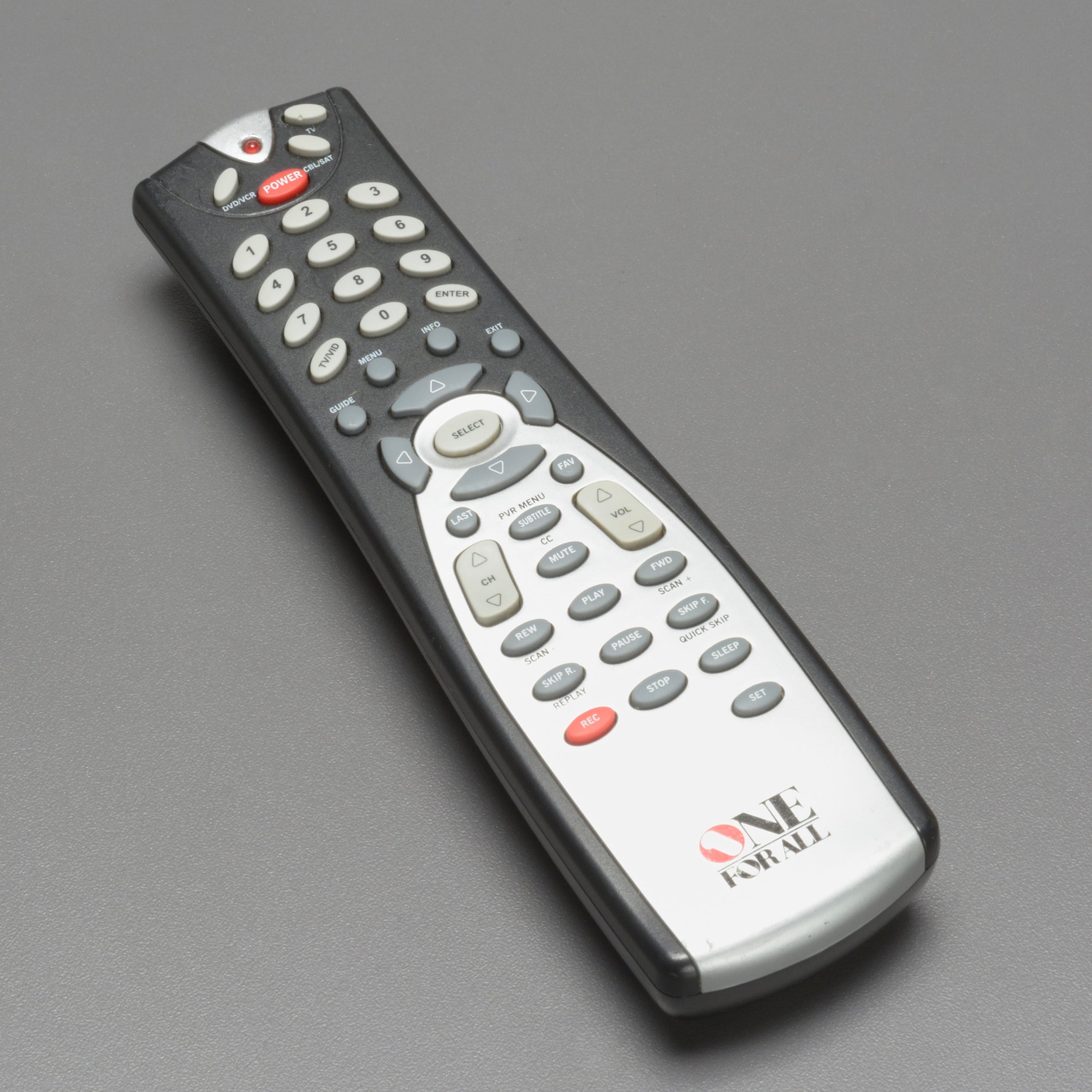 ONE-FOR-ALL URC-3021B00 Universal Remote Control
