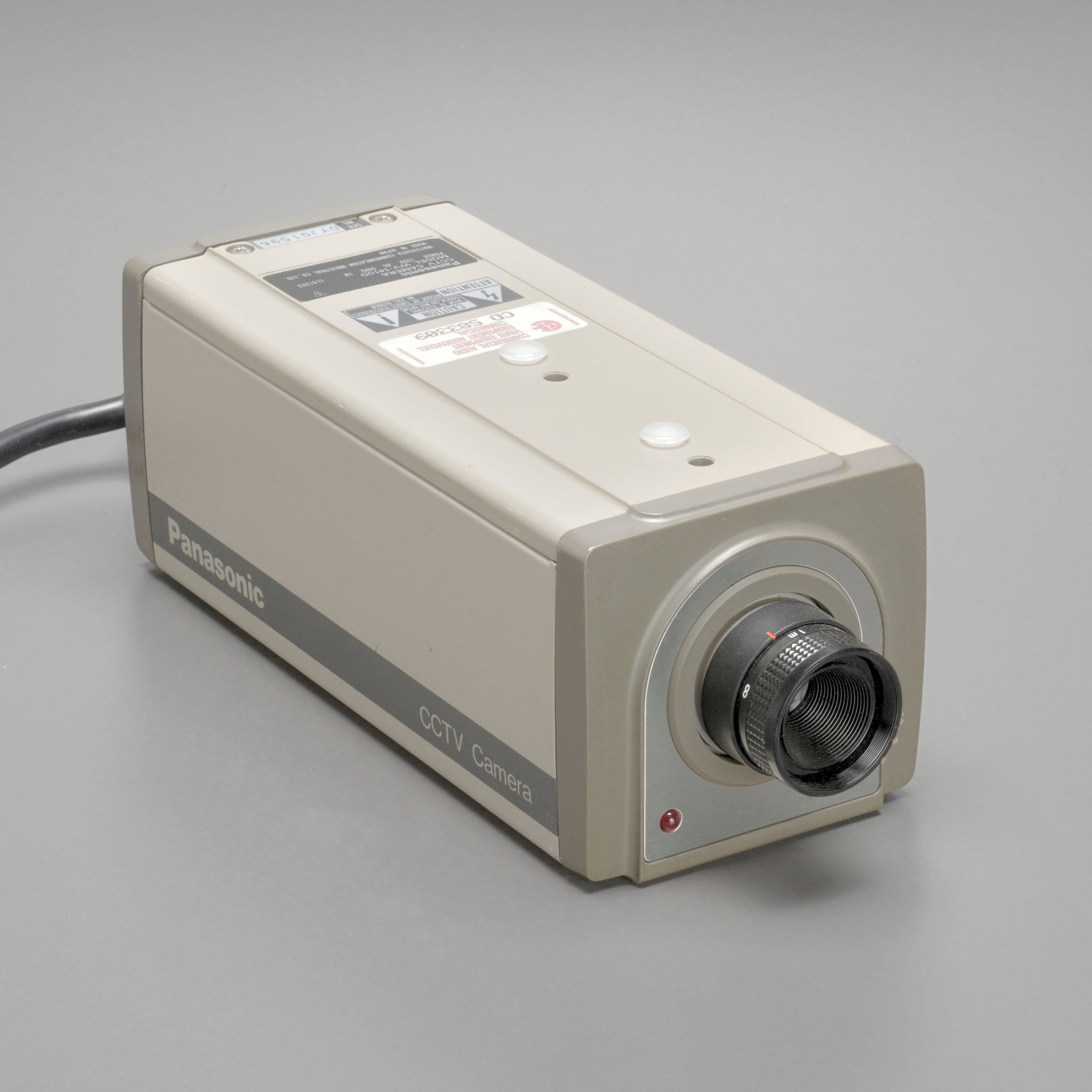 PANASONIC CCTV Camera Model WV-141OD (Analog/CCD, B&W Video Camera)