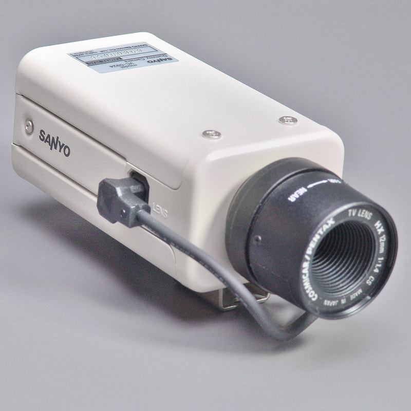 SANYO Dummy Camera Model VC-0924 (Non-Practical - With Flashing LED Indicator)