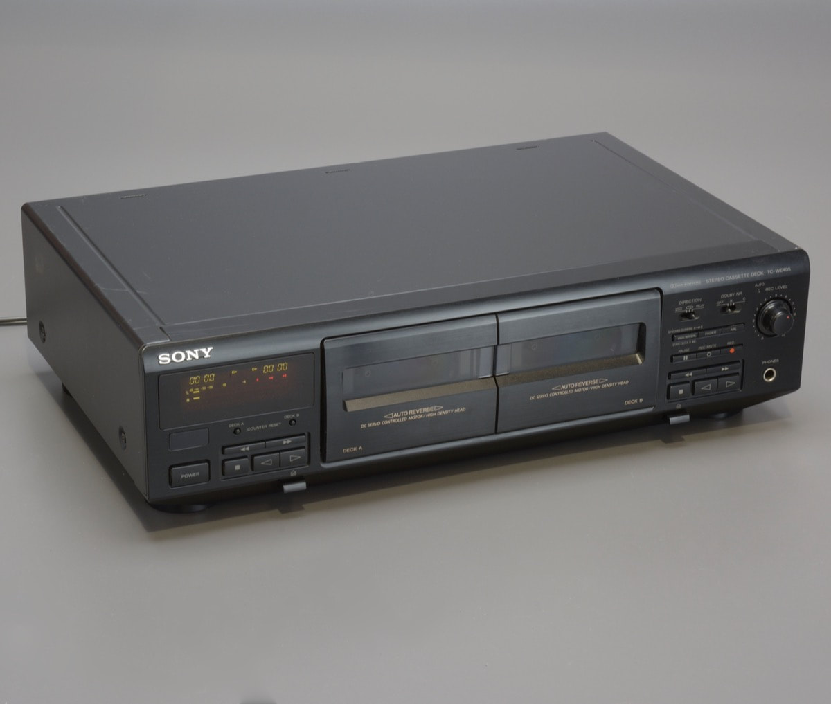 SONY Stereo Dual Drive Cassette Deck TC-WE405