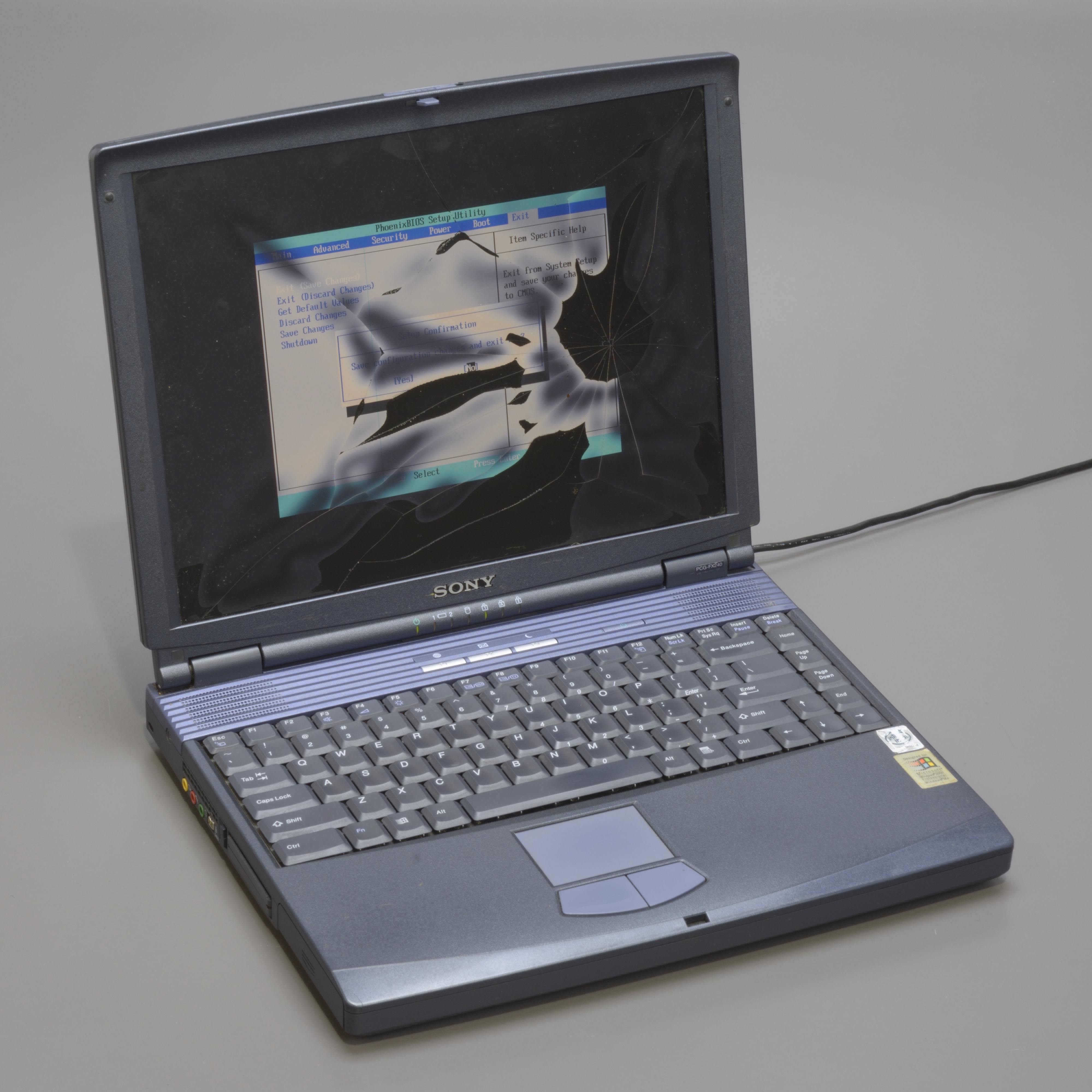 SONY VAIO PCG-983L Notebook Computer (Non-Functional)